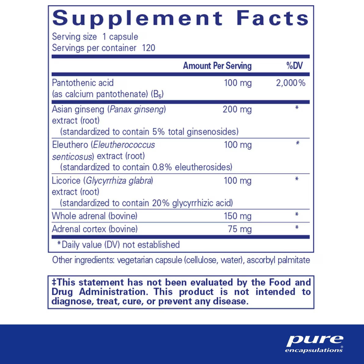 Pure Encapsulations ADR Formula