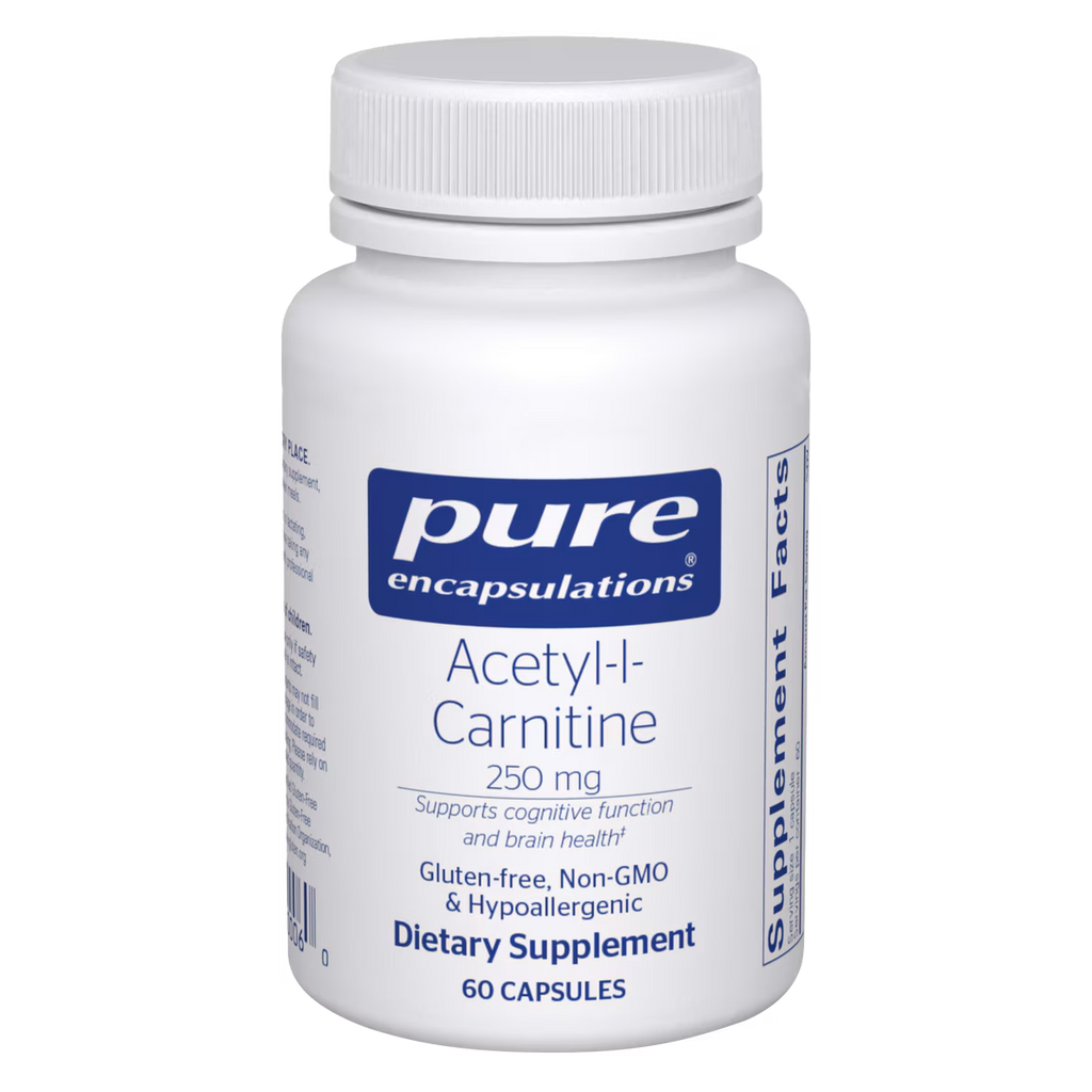 Pure Encapsulations Acetyl-l-Carnitine 250 mg