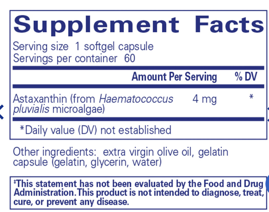 Pure Encapsulations Astaxanthin