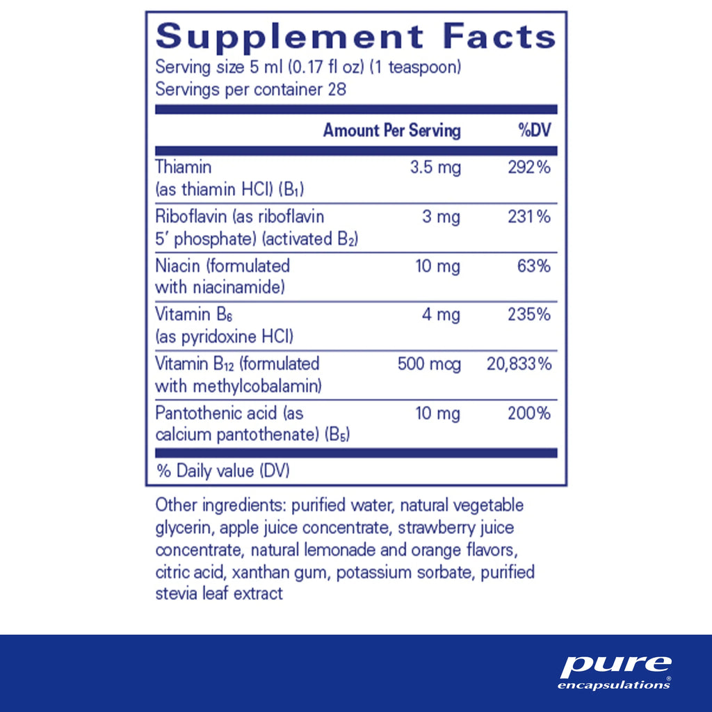 Pure Encapsulations B-Complex liquid