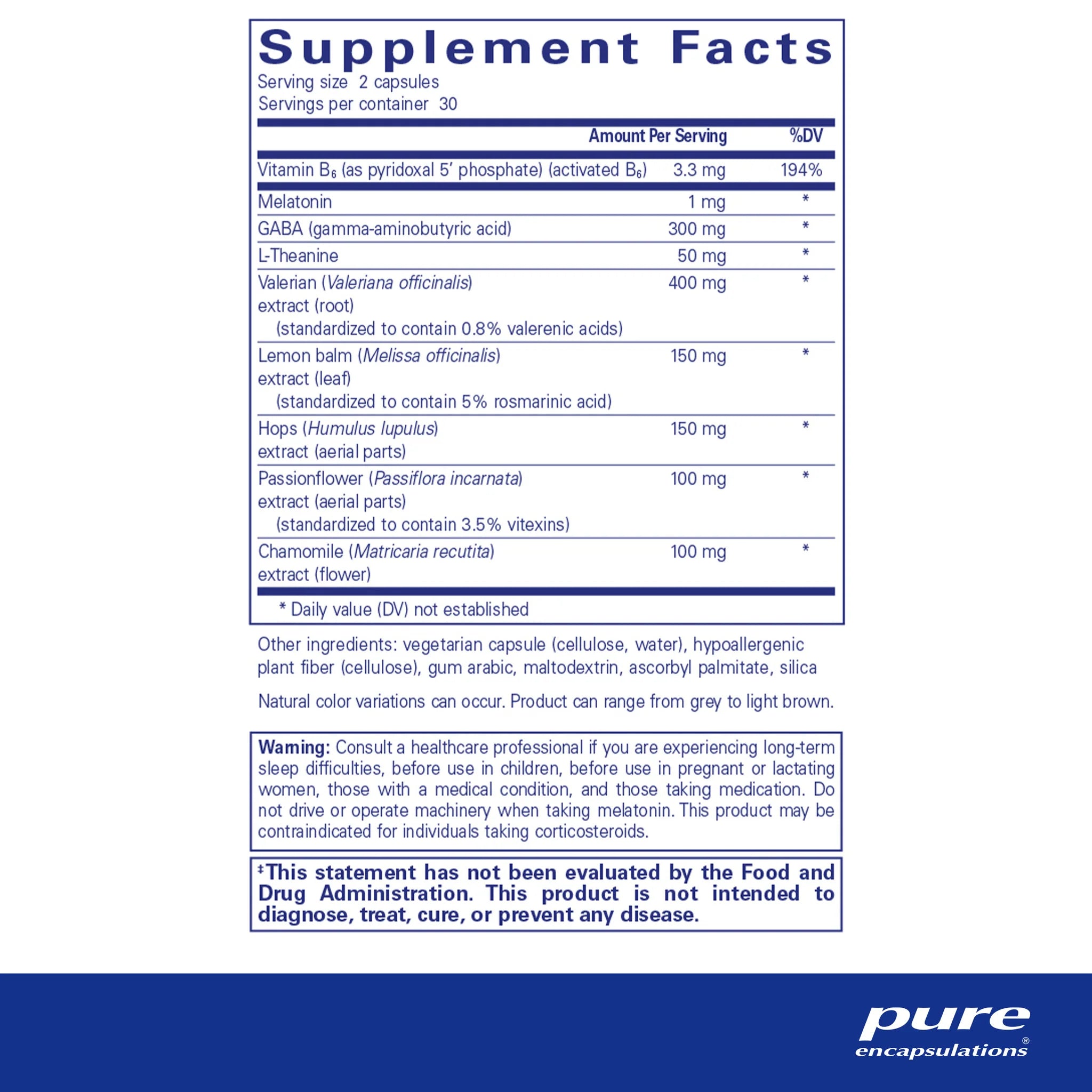 Pure Encapsulations Best-Rest Formula