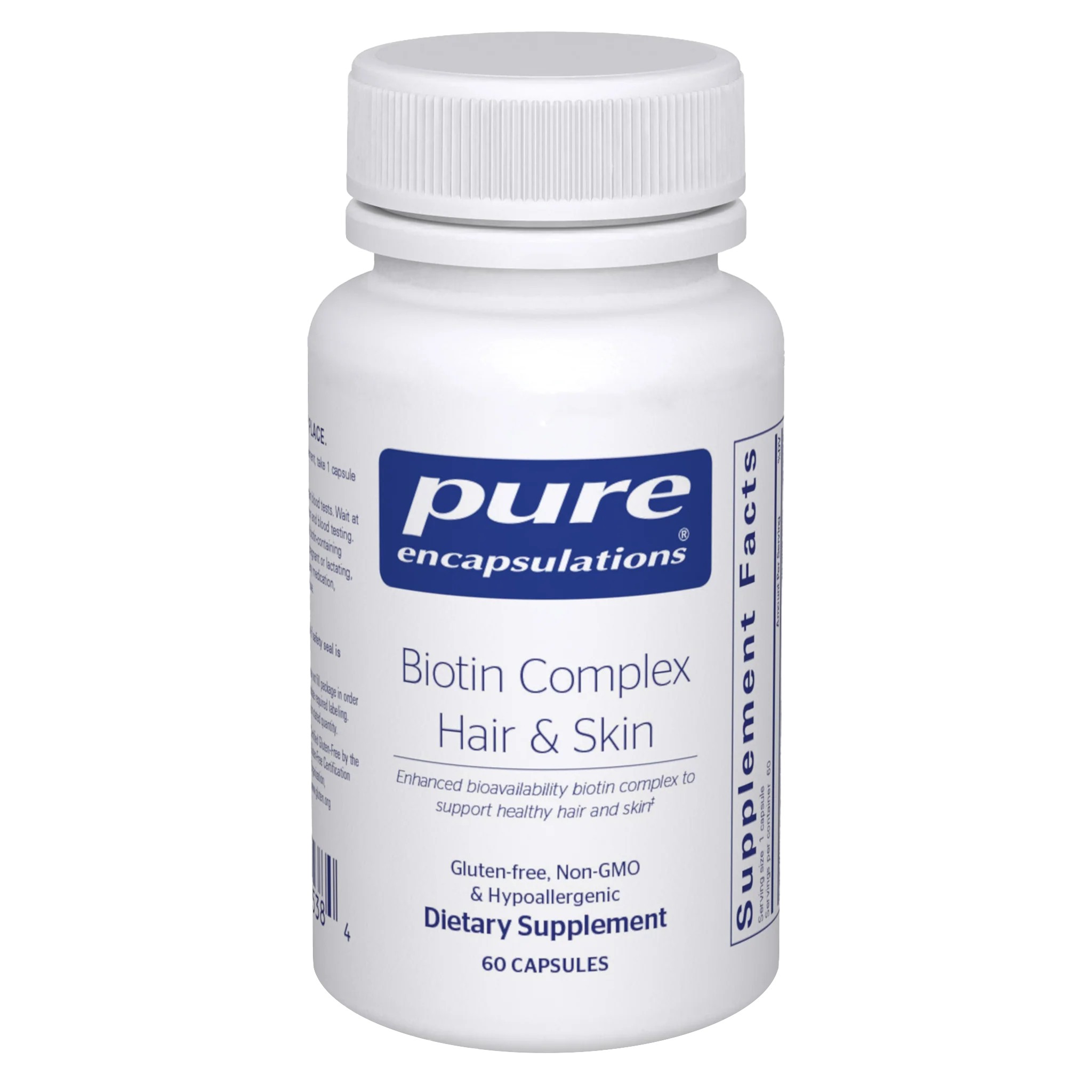 Pure Encapsulations Biotin Complex Hair & Skin