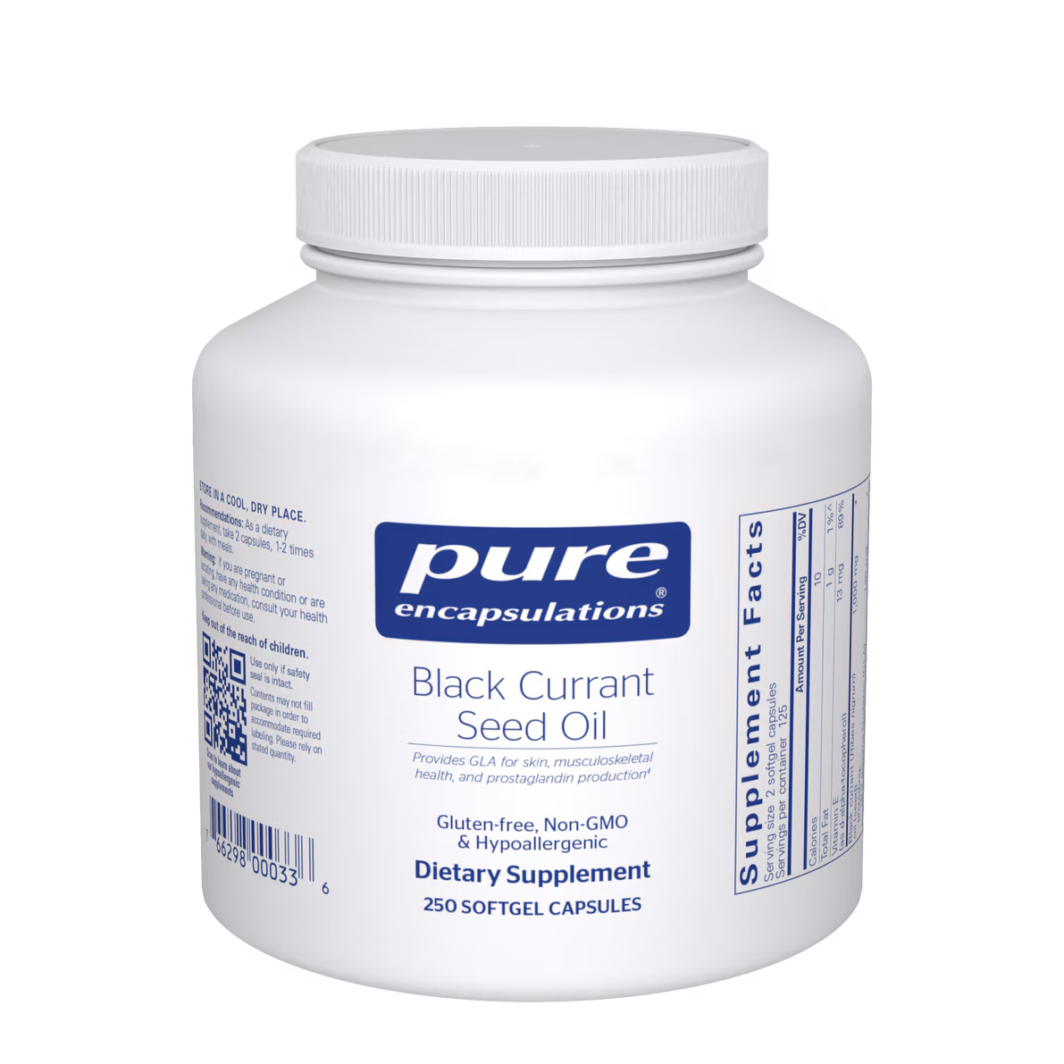 Pure Encapsulations Black Currant Seed Oil