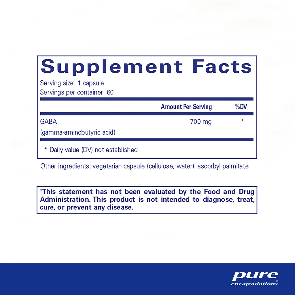 Pure Encapsulations GABA
