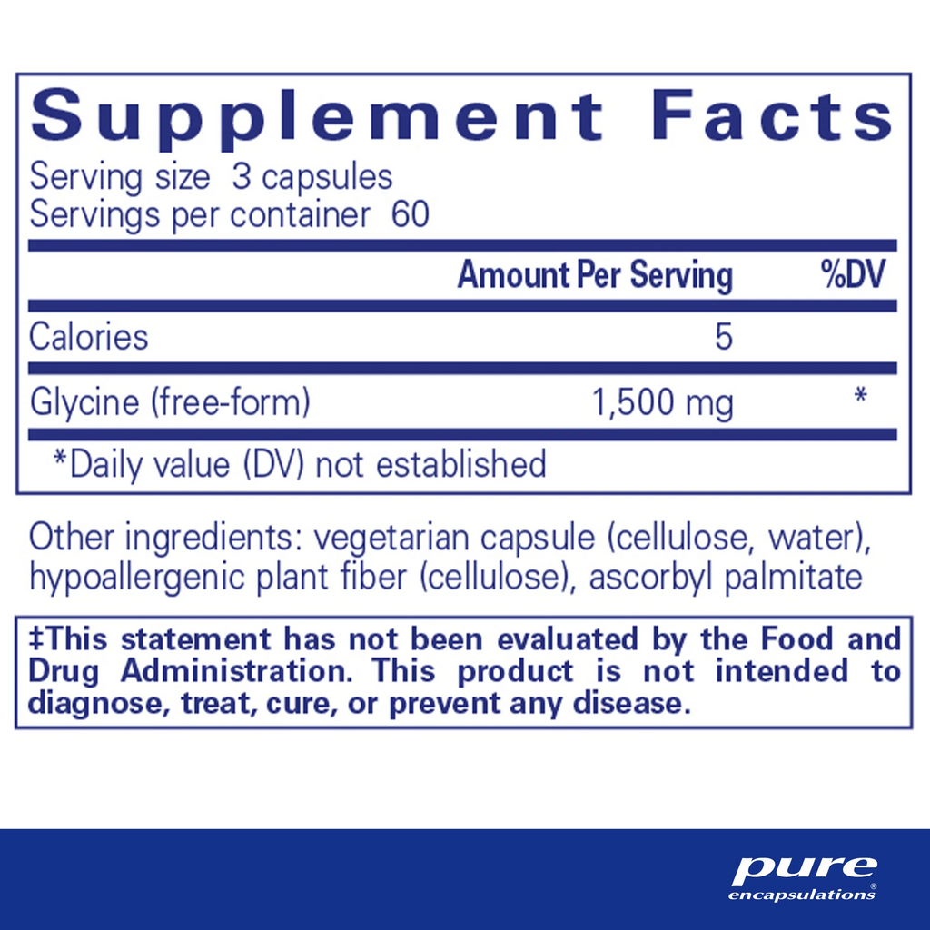 Pure Encapsulations Glycine
