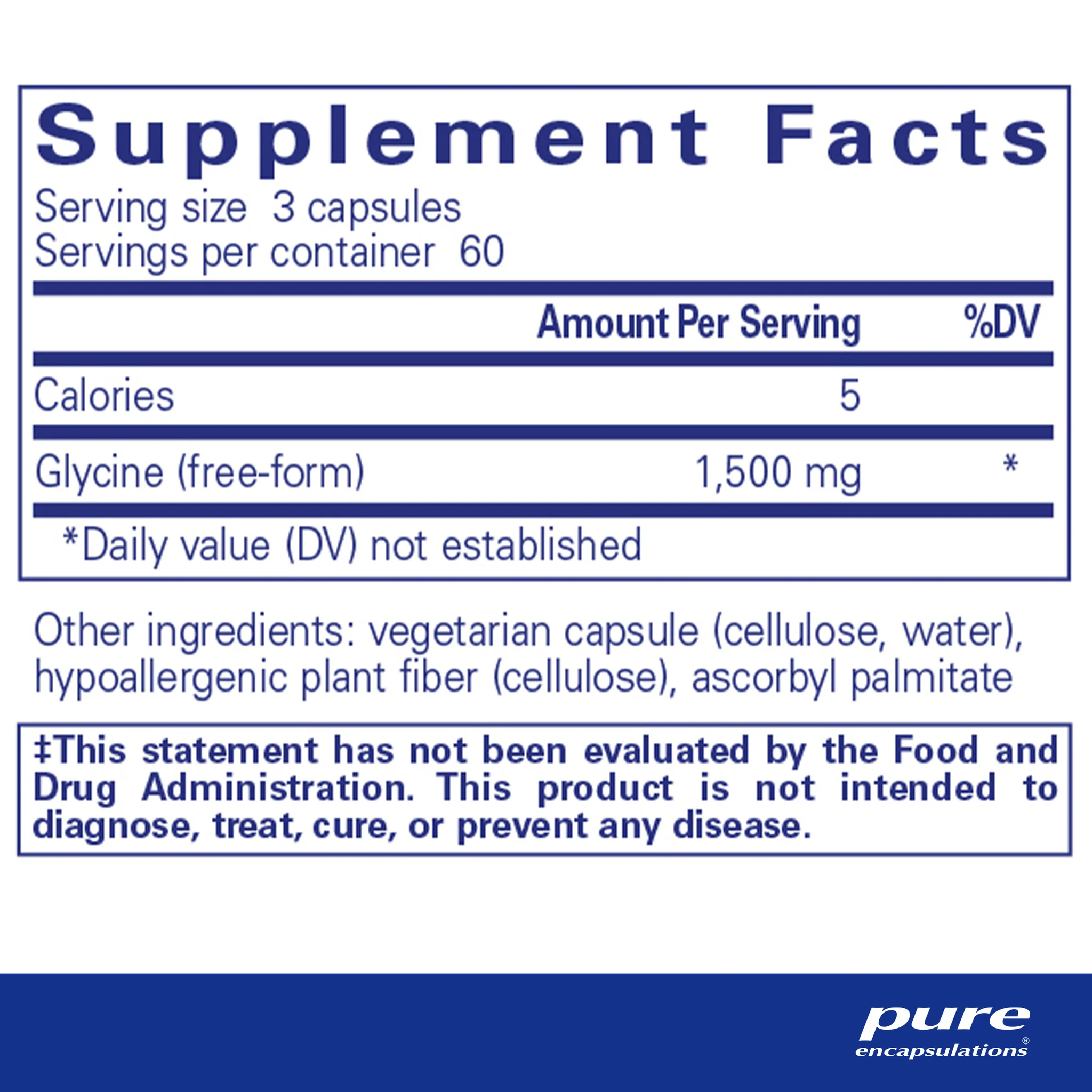 Pure Encapsulations Glycine