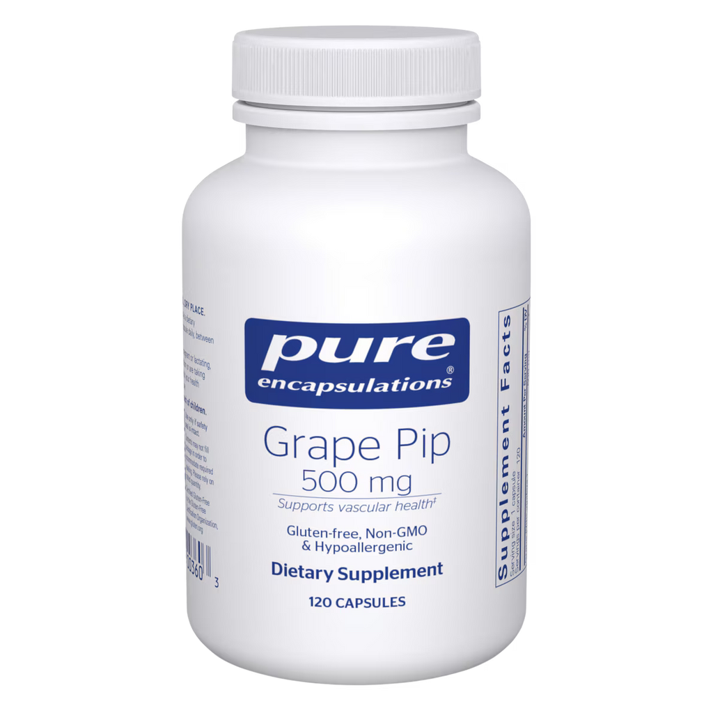 Pure Encapsulations Grape PIP 500 Mg  (Grape Seed Extract)