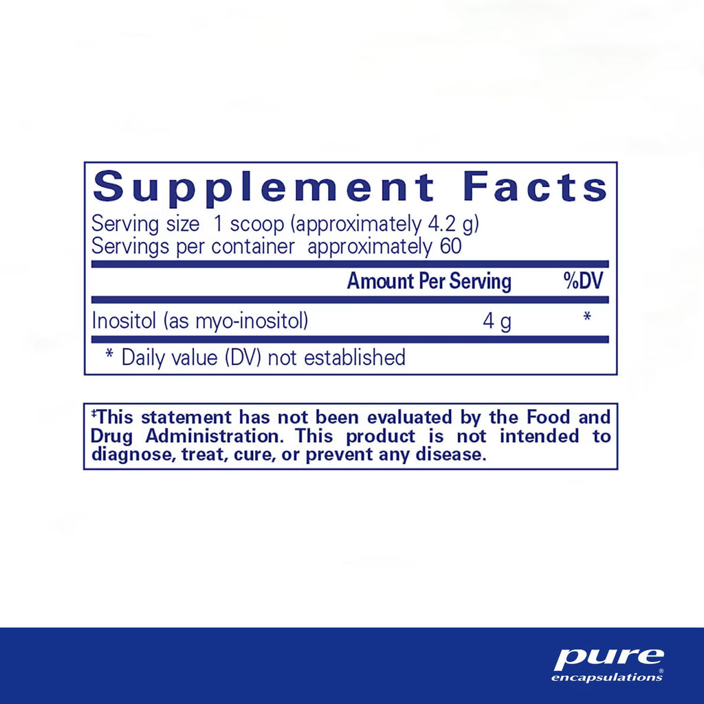 Pure Encapsulations Inositol (powder) 250 g