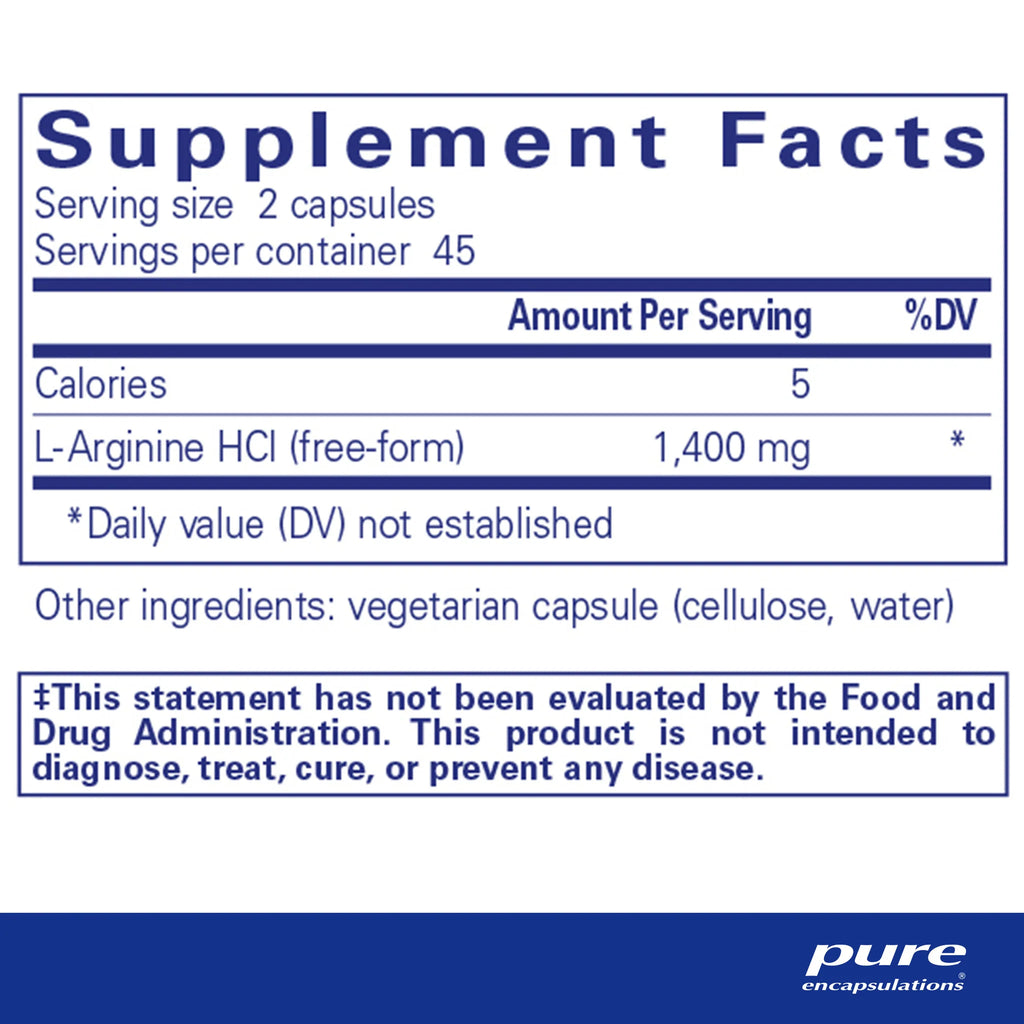 Pure Encapsulations L-Arginine