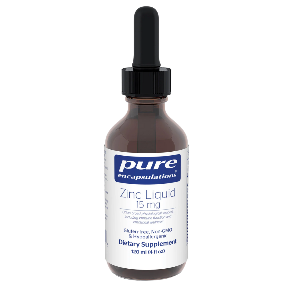Pure Encapsulations Zinc Liquid 15 mg