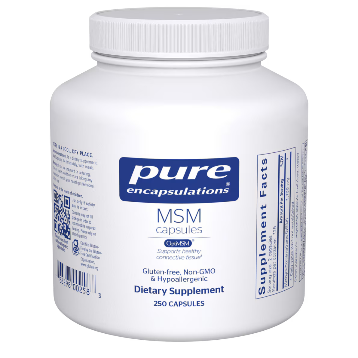 Pure Encapsulations MSM Capsules