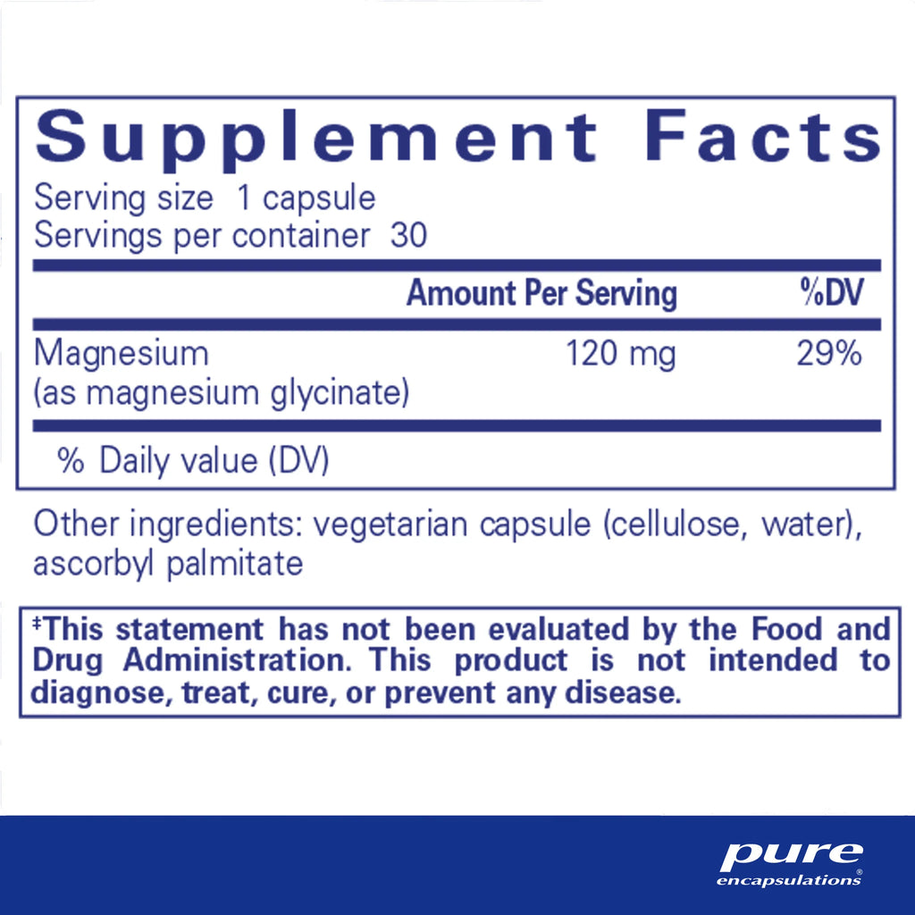 Pure Encapsulations Magnesium (Glycinate)