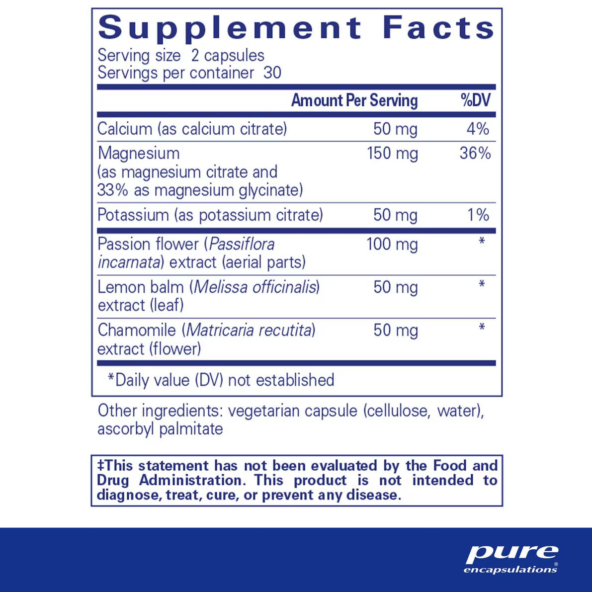 Pure Encapsulations Muscle/Tension Formula