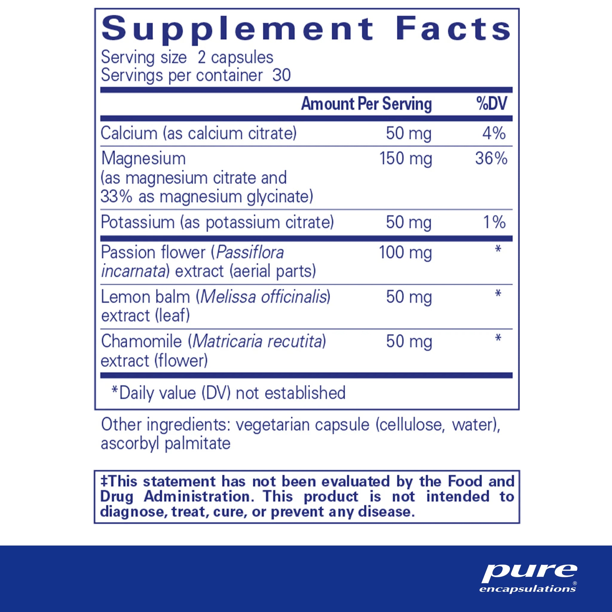 Pure Encapsulations  Muscle Cramp/Tension Formula