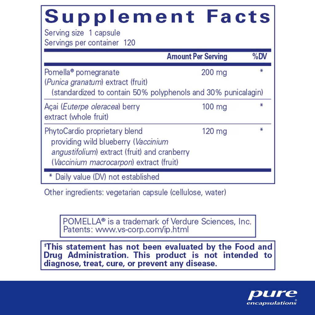 Pure Encapsulations Pomegranate Plus