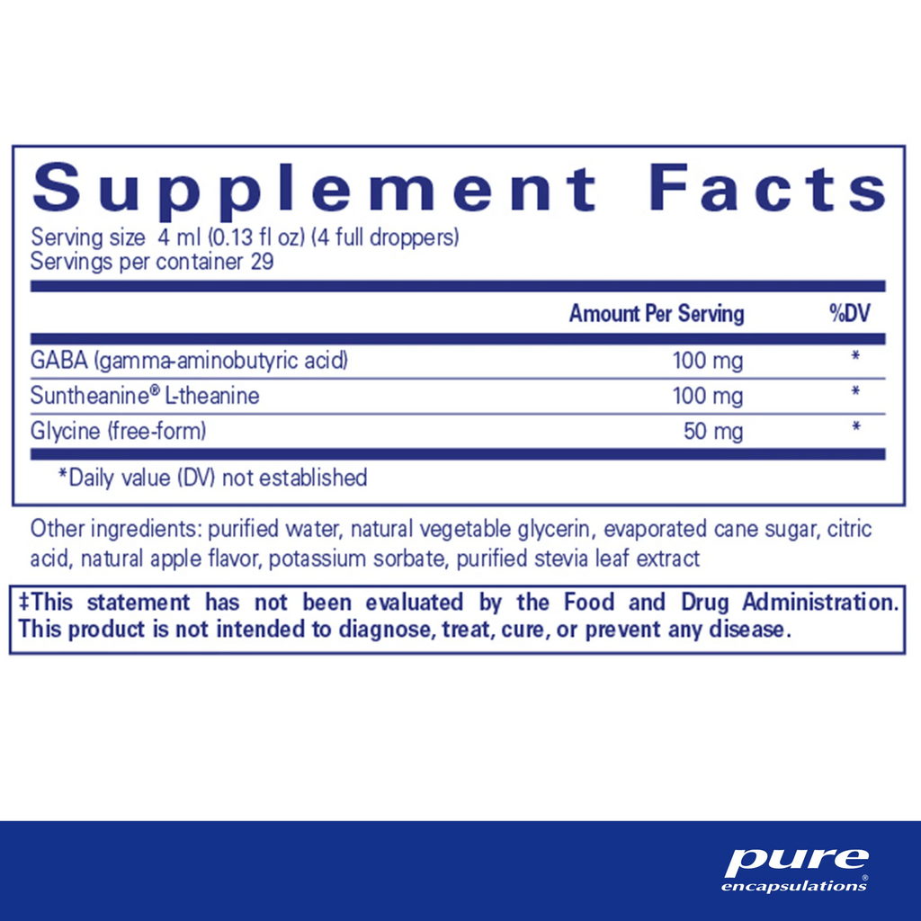 Pure Encapsulations Pure Tranquility Liquid