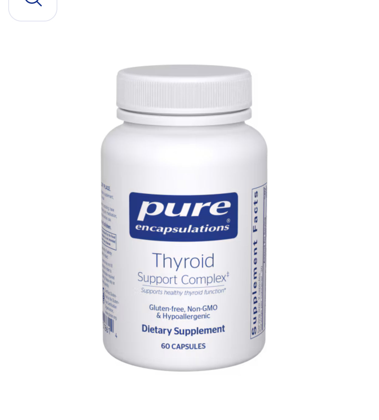 Pure Encapsulations Thyroid Support Complex