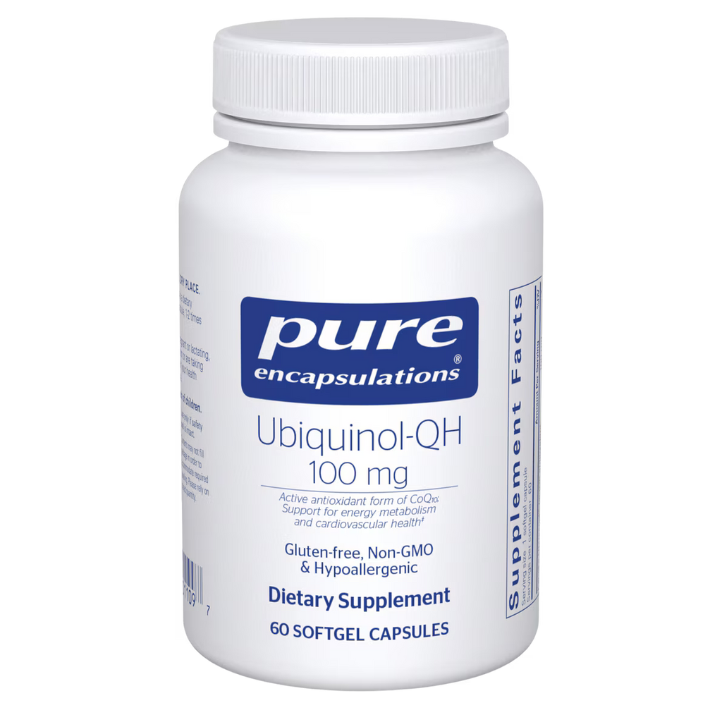 Pure Encapsulations Ubiquinol-QH 100 mg