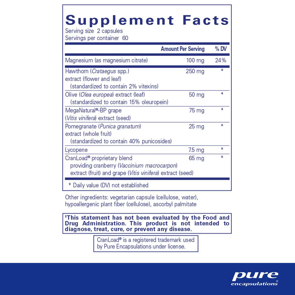 Pure Encapsulations Vascular Relax