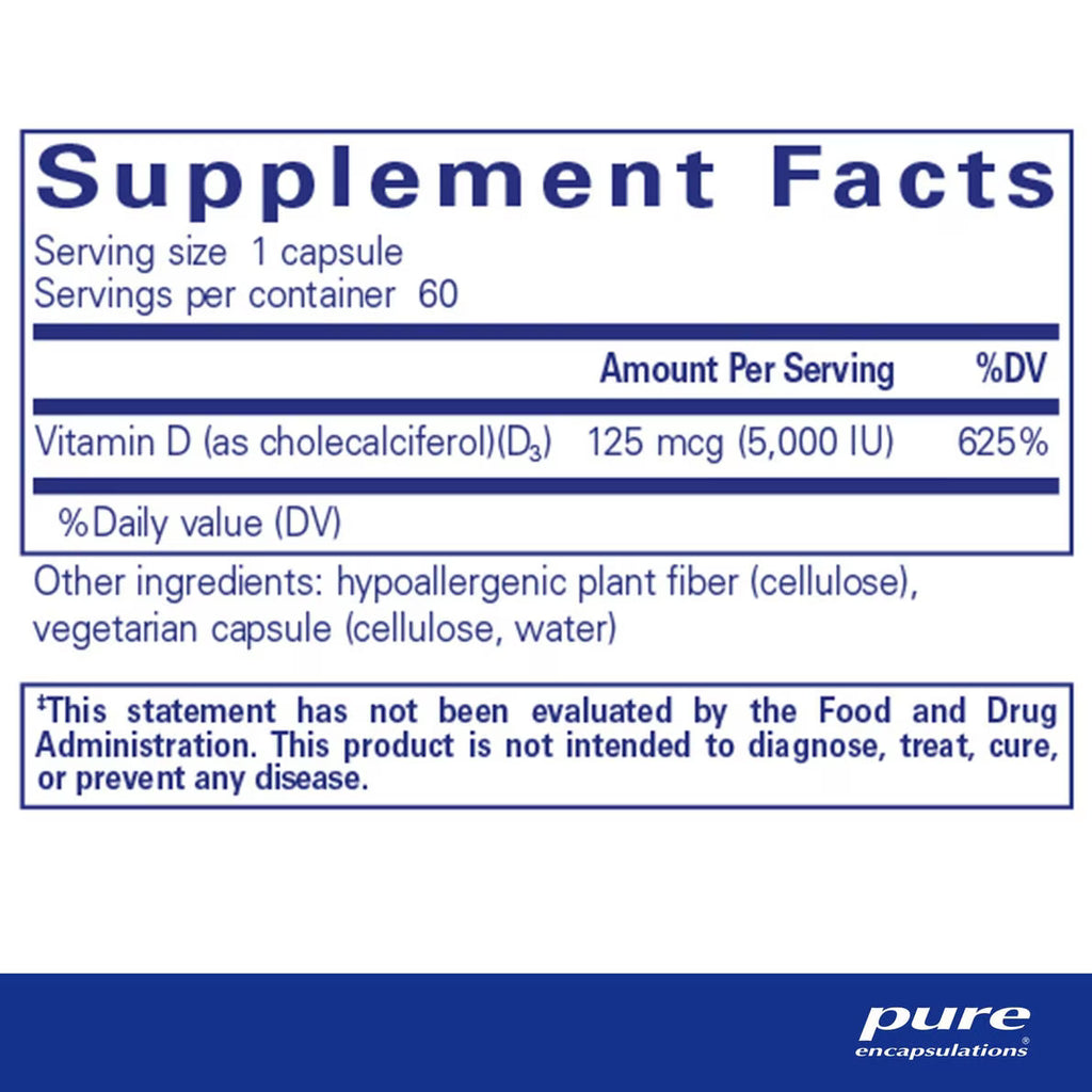 Pure Encapsulations Vitamin D3