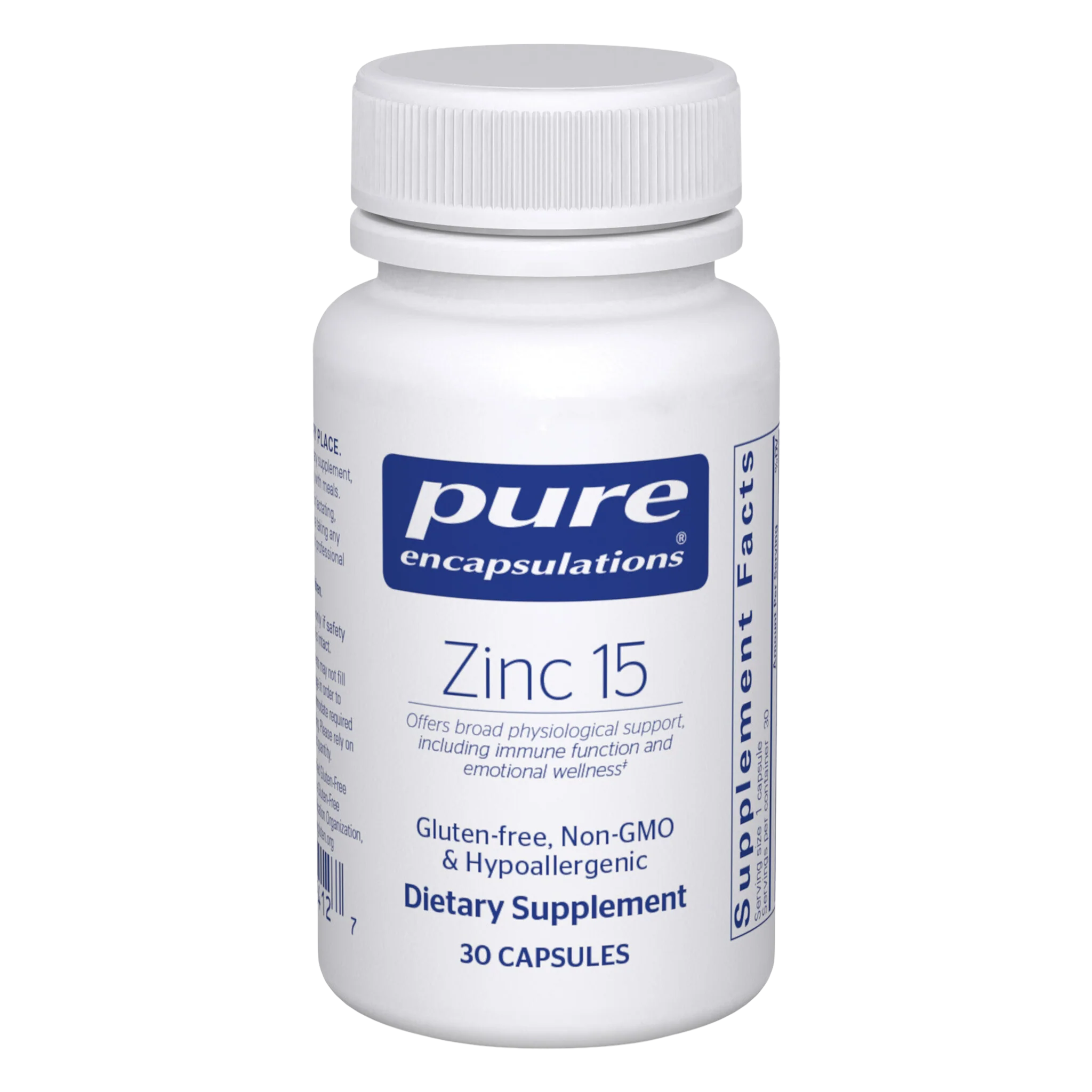 Pure Encapsulations Zinc 15