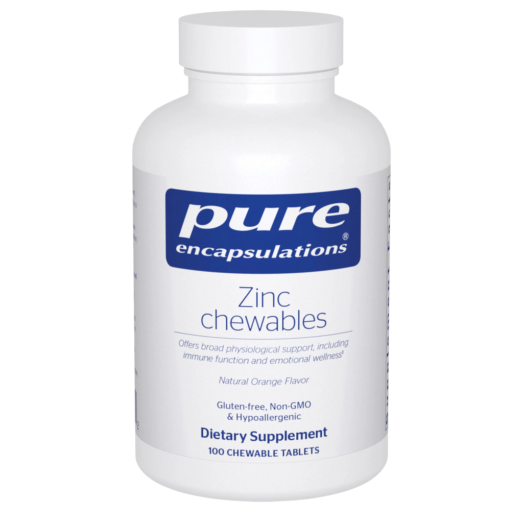 Pure Encapsulations Zinc Chewables