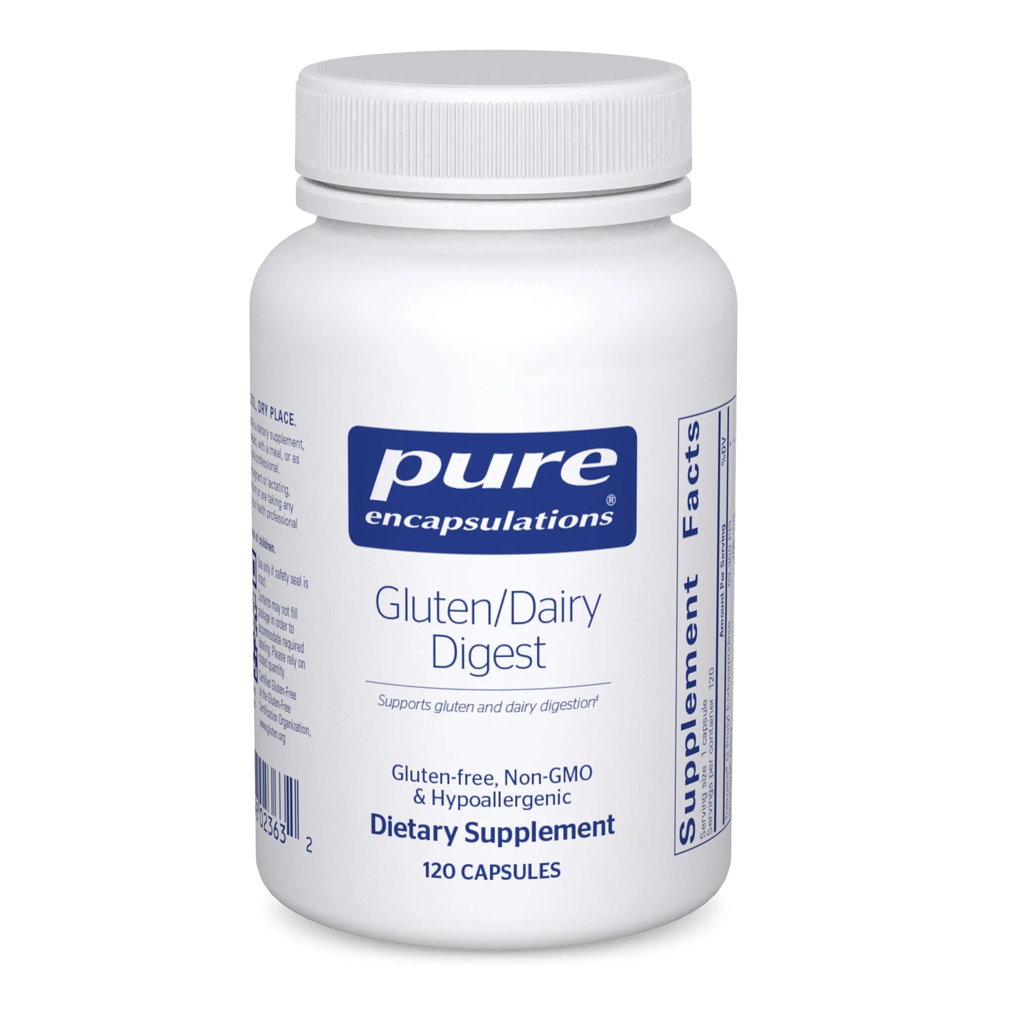 Pure Encapsulations Gluten/Dairy Digest