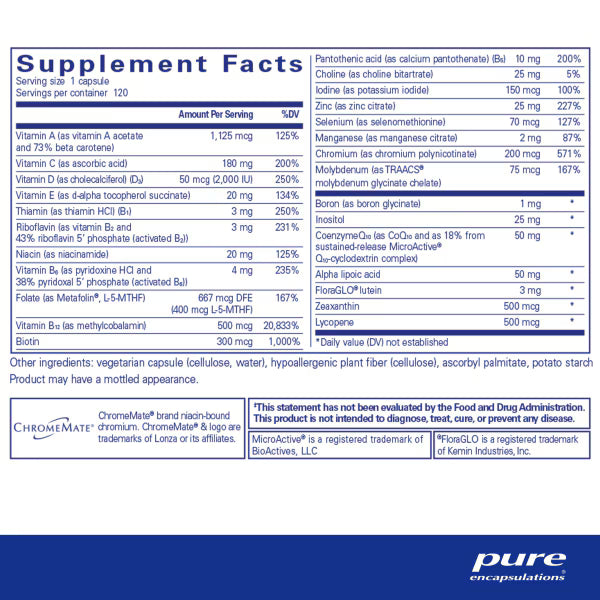 Pure Encapsulations O.N.E. Multivitamin
