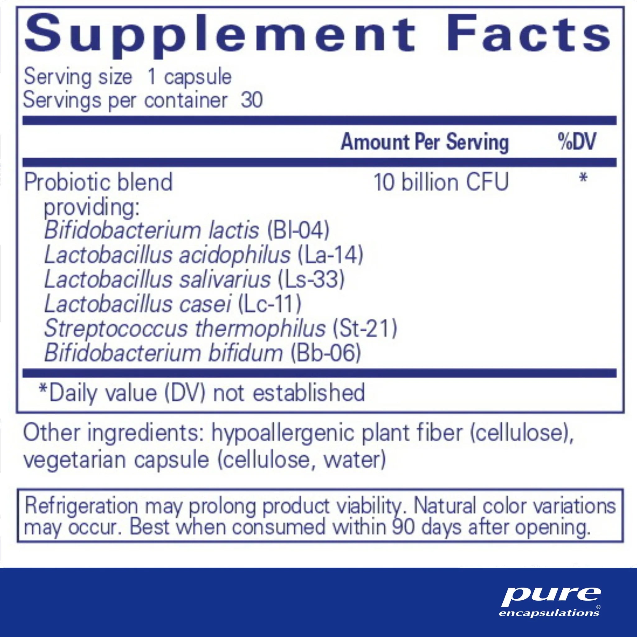 Pure Encapsulations Probiotic G.I.