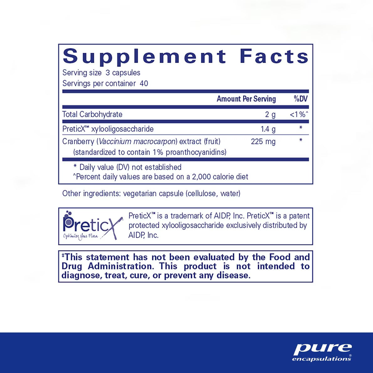 Pure Encapsulations Poly-Prebiotic